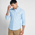 RL Blue embroidered logo Oxford Shirt